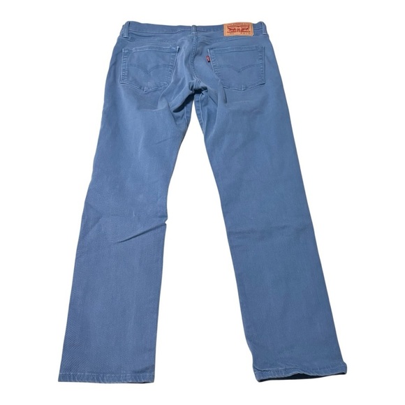 Levi's Men's Light Blue Straight Jeans - Picture 2 of 7